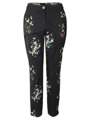 Ted Baker Navy Blue Elopia Entangled Enchantment Floral Trouser Pants
